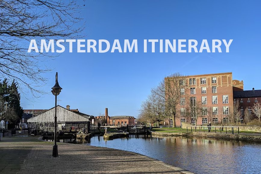 Travelbolt Amsterdam itinerary